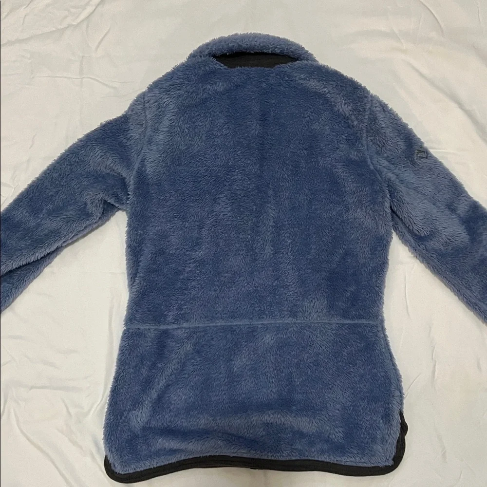 Obermeyer Soft Blue Fleece Jacket Vail limited Edition heritage collection. XS - Picture 6 of 6